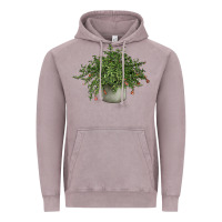 Vintage Zinc Dwarf Pomegranate Tree Illustrations Vintage Hoodie - LillyAllenDesigns