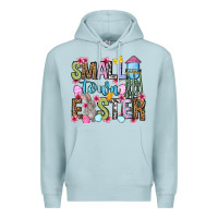 Blue Mist Easter Day Small town Easter Premium Hoodie - OliviaCreatesArt
