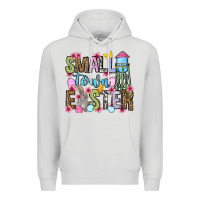Dove Grey Easter Day Small town Easter Premium Hoodie - OliviaCreatesArt