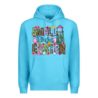 Ocean Blue Easter Day Small town Easter Premium Hoodie - OliviaCreatesArt