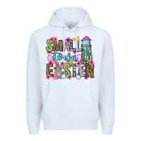 White Easter Day Small town Easter Premium Hoodie - OliviaCreatesArt