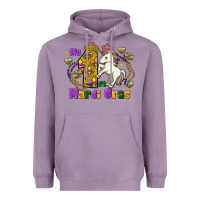 Lavender my first mardi gras unicorn Heavyweight Hoodie - FaDigitalArtStudio