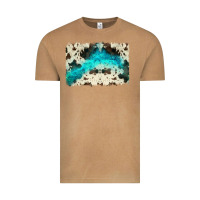 Vintage Camel turquoise, cowhide backgraund Vintage Tee - JahusDesignShop
