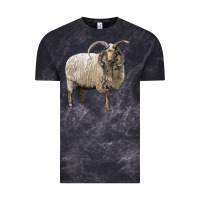Cloud Black navajo churro sheep Vintage Tee - LillyAllenDesigns