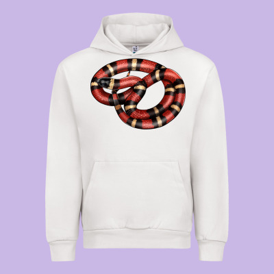 Milk Snake Urban Hoodie Designed By Lillyallendesigns