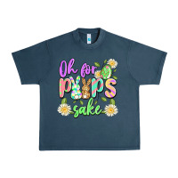 Midnight Navy oh for peeps sake Urban Heavy Tee - Artiststas