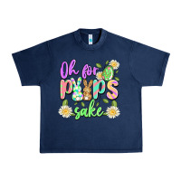 Navy oh for peeps sake Urban Heavy Tee - Artiststas