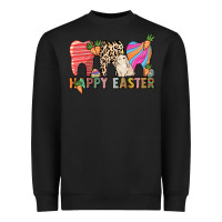 Black Happy Easter Dental Heavyweight Sweatshirt - HowdyJamesFarm
