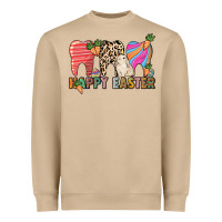 Mushroom Happy Easter Dental Heavyweight Sweatshirt - HowdyJamesFarm