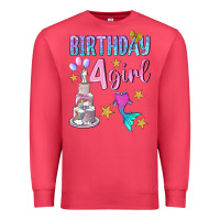 Cardinal birthday girl 4 Premium Sweatshirt - BundleAndBundleShop