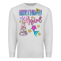 Birthday Girl 4 Premium Sweatshirt | Teevron