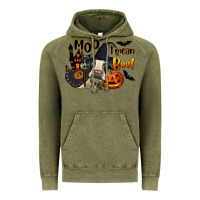 Vintage Olive Moo I Mean Boo Holstein Cow Vintage Hoodie - LillyAllenDesigns