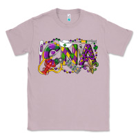Lilac CNA Certified Nursing Assistant Mardi Gras Classic Tee - LillyAllenDesigns