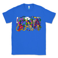 True Royal CNA Certified Nursing Assistant Mardi Gras Classic Tee - LillyAllenDesigns