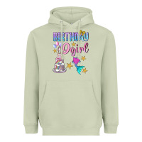 Matcha Birthday Girl 9 Heavyweight Hoodie - BundleAndBundleShop