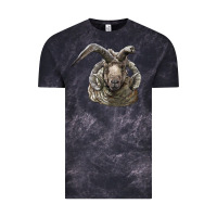 Cloud Black navajo churro sheep head Vintage Tee - LillyAllenDesigns