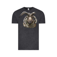 Vintage Black navajo churro sheep head Vintage Tee - LillyAllenDesigns