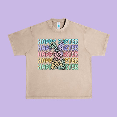 Happy Easter Urban Heavy Tee Designed By Artiststas