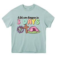 Arona a lot can happen in 3 days Heavy Core Tee - MaliasSmallBusiness