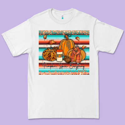 Pumkin Spice Everything Tumbler Premium Tee Designed By Jahusdesignshop