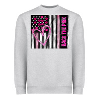 Heather Grey back the pink Heavyweight Sweatshirt - TumblerDesignByShophia