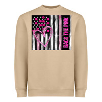 Back The Pink Heavyweight Sweatshirt | Teevron