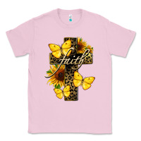 Bubblegum Pink Western Faith Classic Tee - LillyAllenDesigns