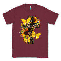 Burgundy Western Faith Classic Tee - LillyAllenDesigns