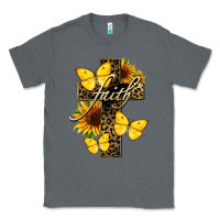 Charcoal Heather Western Faith Classic Tee - LillyAllenDesigns