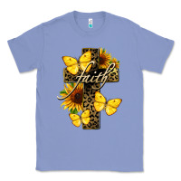 Colony Blue Western Faith Classic Tee - LillyAllenDesigns