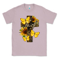 Lilac Western Faith Classic Tee - LillyAllenDesigns