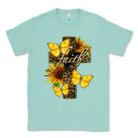 Seafoam Western Faith Classic Tee - LillyAllenDesigns