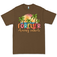 Cacao forever chasing sunsets Premium Tee - MaliasSmallBusiness