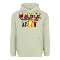 Matcha game day softball Heavyweight Hoodie - FaDigitalArtStudio