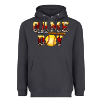 Smoke game day softball Heavyweight Hoodie - FaDigitalArtStudio