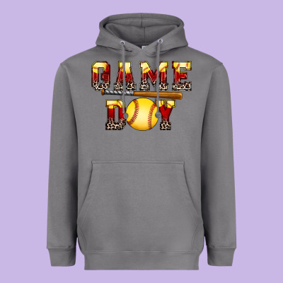 Game Day Softball Heavyweight Hoodie Designed By Fadigitalartstudio