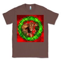 Chestnut christmas red angus calf Classic Tee - LillyAllenDesigns