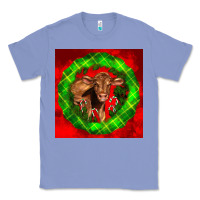 Colony Blue christmas red angus calf Classic Tee - LillyAllenDesigns