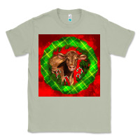 Matcha christmas red angus calf Classic Tee - LillyAllenDesigns