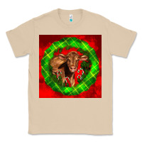 Mushroom christmas red angus calf Classic Tee - LillyAllenDesigns