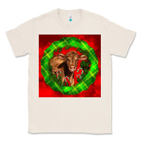 Natural christmas red angus calf Classic Tee - LillyAllenDesigns
