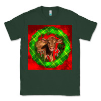 Sports Green christmas red angus calf Classic Tee - LillyAllenDesigns