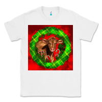 White christmas red angus calf Classic Tee - LillyAllenDesigns