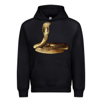 Black king cobra snake Urban Hoodie - LillyAllenDesigns