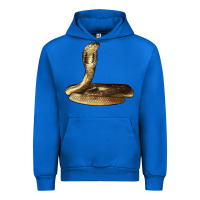 Cobalt king cobra snake Urban Hoodie - LillyAllenDesigns