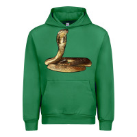 Emerald king cobra snake Urban Hoodie - LillyAllenDesigns