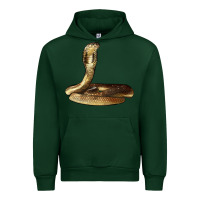 Forest Green king cobra snake Urban Hoodie - LillyAllenDesigns
