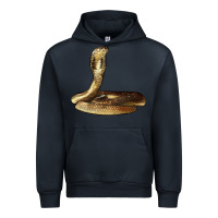 Navy king cobra snake Urban Hoodie - LillyAllenDesigns