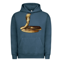 Pigment Midnight Navy king cobra snake Urban Hoodie - LillyAllenDesigns