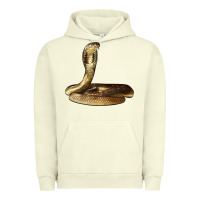 Pigment Pistachio king cobra snake Urban Hoodie - LillyAllenDesigns